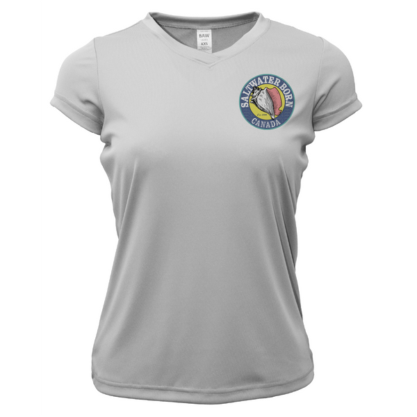 St. John's, Newfoundland Puffins Women's Short Sleeve UPF 50+ Dry-Fit Shirt