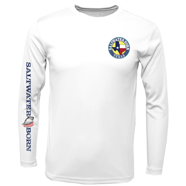 Camisa de manga larga con ajuste seco UPF 50+ del estado de Texas Mahi