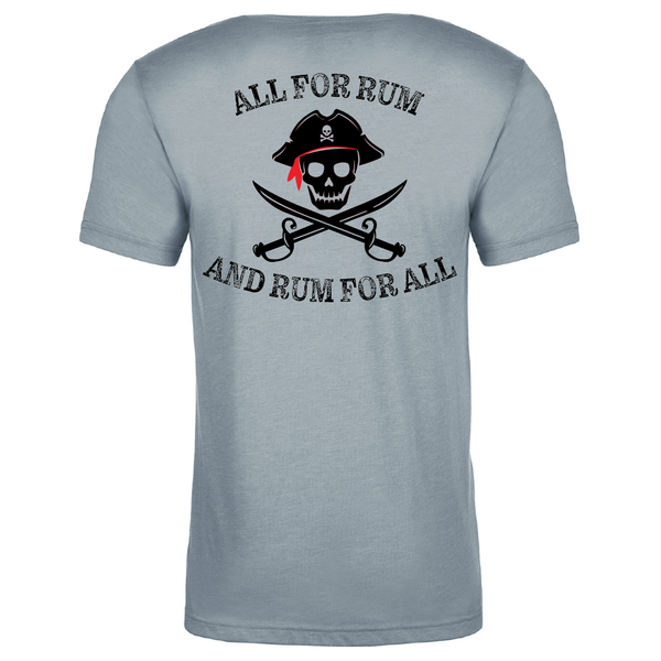New York Freshwater Born Men's "All For Rum and Rum For All" Soft Tee