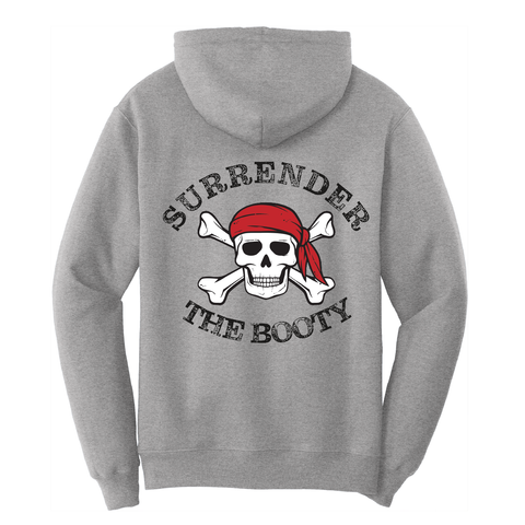 New York Freshwater Born Men's "Surrender The Booty" Cotton Hoodie
