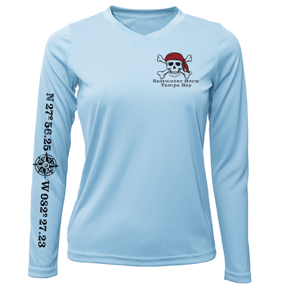 Tampa Bay "All for Rum and Rum For All" Camisa de manga larga para mujer UPF 50+ Dry-Fit