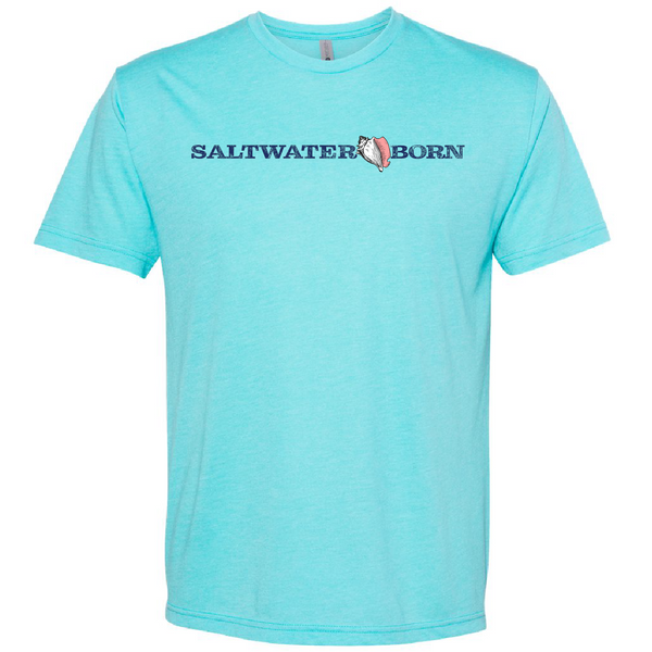 Saltwater Born Outer Banks, NC Lighthouse Triblend Tee