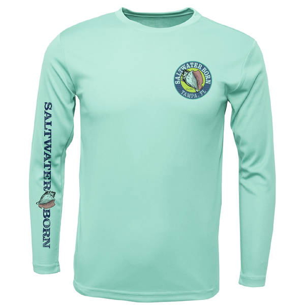 Tampa, FL Tarpon Long Sleeve UPF 50+ Dry-Fit Shirt