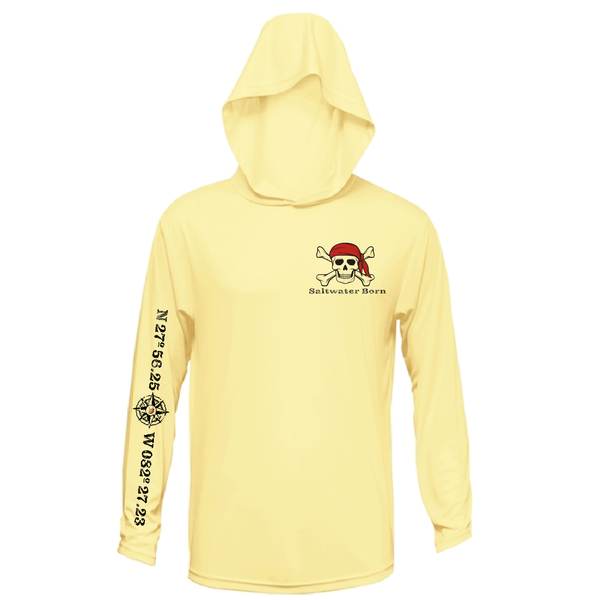 Saltwater Born "Women Want Me, Fish Fear Me" Men's Long Sleeve UPF 50+ Dry-Fit Hoodie