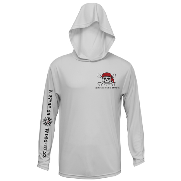 Saltwater Born Blackbeard Long Sleeve UPF 50+ Dry-Fit Hoodie