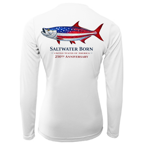 250th Anniversary Action Tarpon Women's Long Sleeve UPF 50+ Dry-Fit Shirt