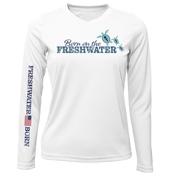 Florida "Born on the Freshwater" Women's Long Sleeve UPF 50+ Dry-Fit Shirt