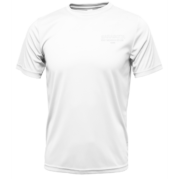 Sarasota Outboard Club 1955 Men's UPF 50+ Short Sleeve Dry-Fit Shirt