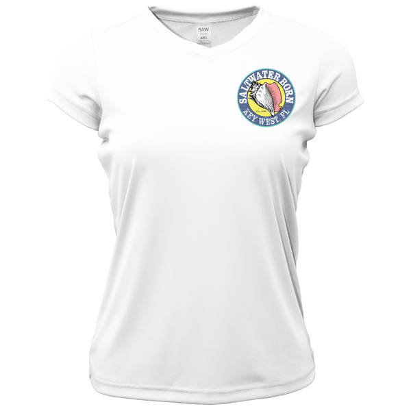 Key West, FL Kraken Women's Short Sleeve UPF 50+ Dry-Fit Shirt