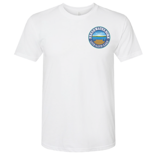 Freshwater Born- Heartland Heritage Men's Triblend Tee