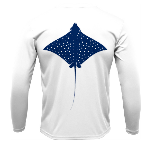 USA Eagle Ray Men's Long Sleeve UPF 50+ Dry-Fit Shirt
