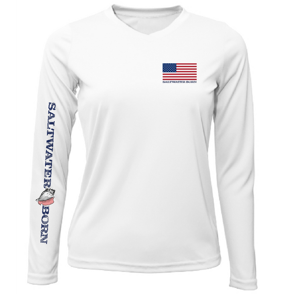250th Anniversary Hammerhead Women's Long Sleeve UPF 50+ Dry-Fit Shirt