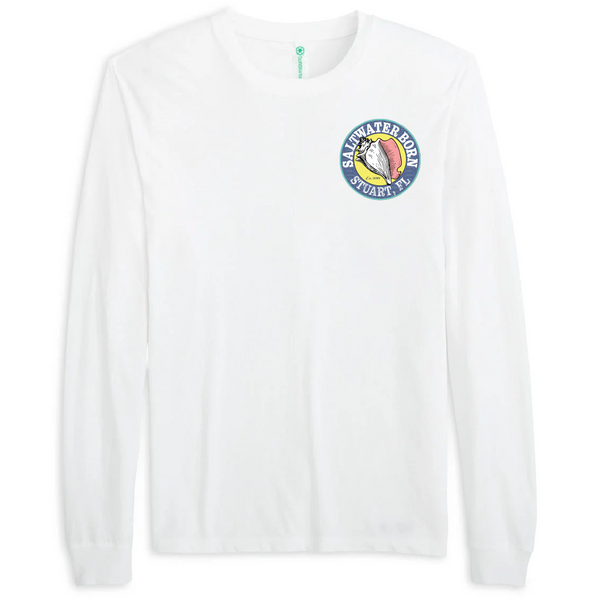 Stuart, FL Coastal Crossing Men's Cotton Long Sleeve Shirt
