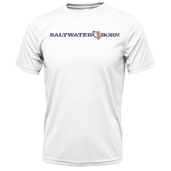 Anchorage, AK Adventure Signpost Men's Short Sleeve UPF 50+ Dry-Fit Shirt