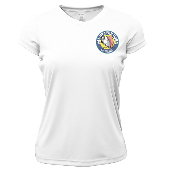 St. John's, Newfoundland Puffins Women's Short Sleeve UPF 50+ Dry-Fit Shirt