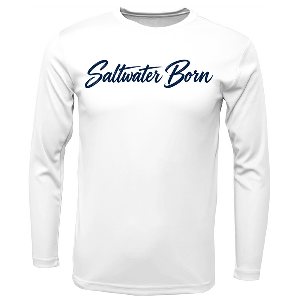 Beers, Clams, and Shades Long Island, NY Men's Long Sleeve UPF 50+ Dry-Fit Shirt