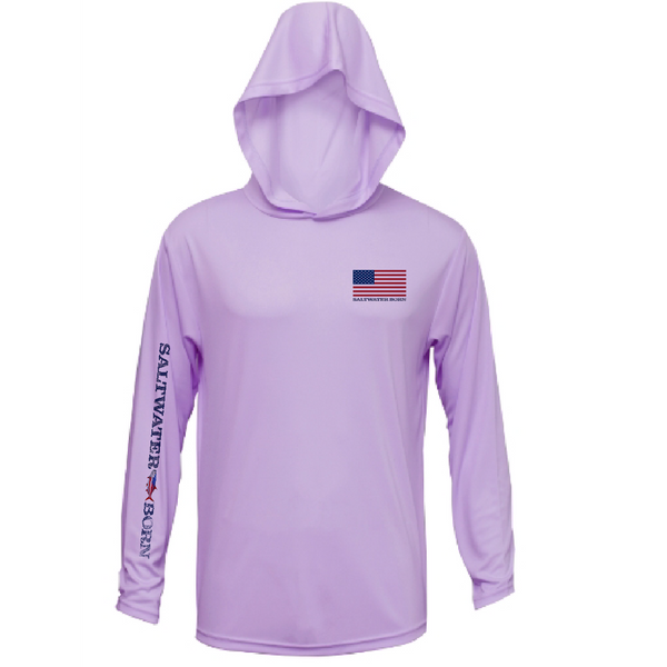 250th Action Tarpon Girl's Long Sleeve UPF 50+ Dry-Fit Hoodie