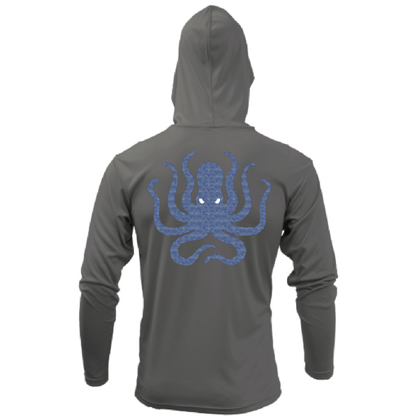 Siesta Key, FL Kraken Women's Long Sleeve UPF 50+ Dry-Fit Hoodie