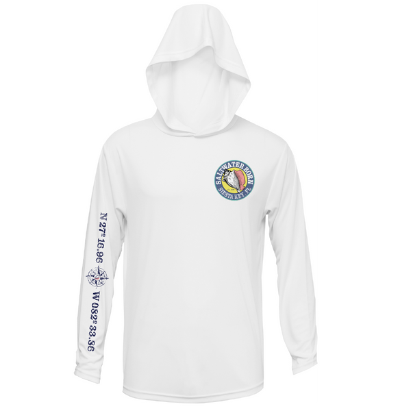 Siesta Key, FL Kraken Men's Long Sleeve UPF 50+ Dry-Fit Hoodie