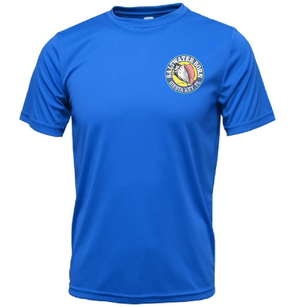 Siesta Key, FL Kraken Men's Short Sleeve UPF 50+ Dry-Fit Shirt