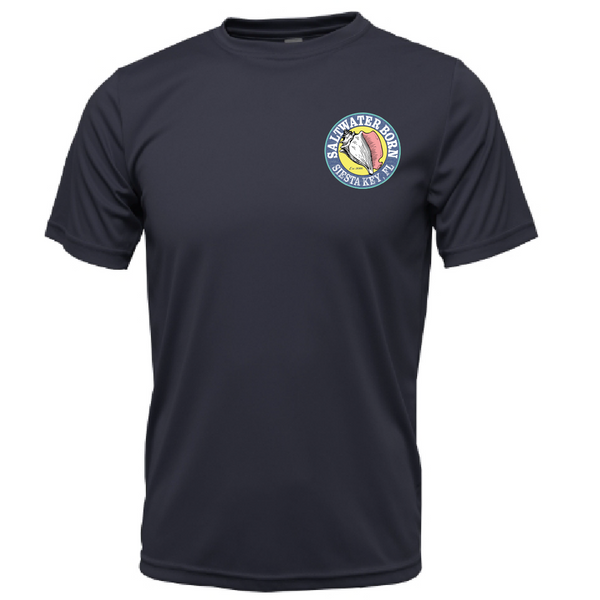 Siesta Key, FL Kraken Men's Short Sleeve UPF 50+ Dry-Fit Shirt