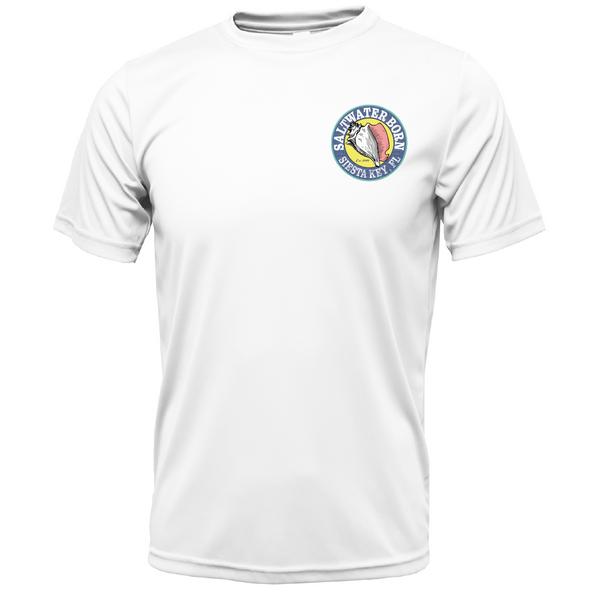 Siesta Key, FL Kraken Men's Short Sleeve UPF 50+ Dry-Fit Shirt