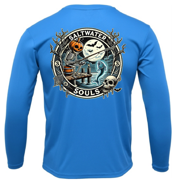 Saltwater Souls Men's Long Sleeve UPF 50+ Dry-Fit Shirt