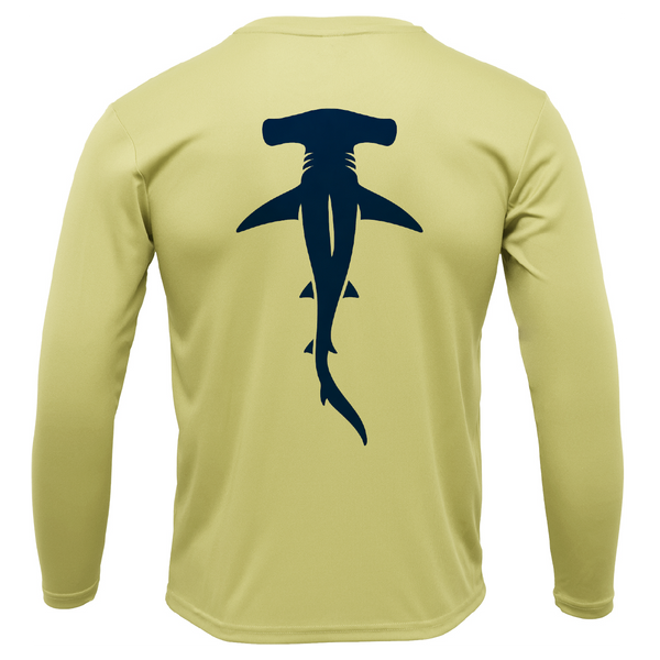 USA Hammerhead Men's Long Sleeve UPF 50+ Dry-Fit Shirt