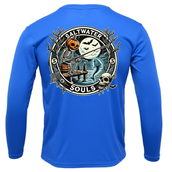 Saltwater Souls Men's Long Sleeve UPF 50+ Dry-Fit Shirt