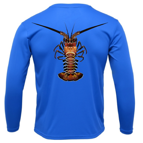 Camisa de manga larga con ajuste seco UPF 50+ de Key West Realistic Lobster