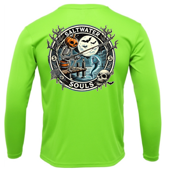 Saltwater Souls Men's Long Sleeve UPF 50+ Dry-Fit Shirt