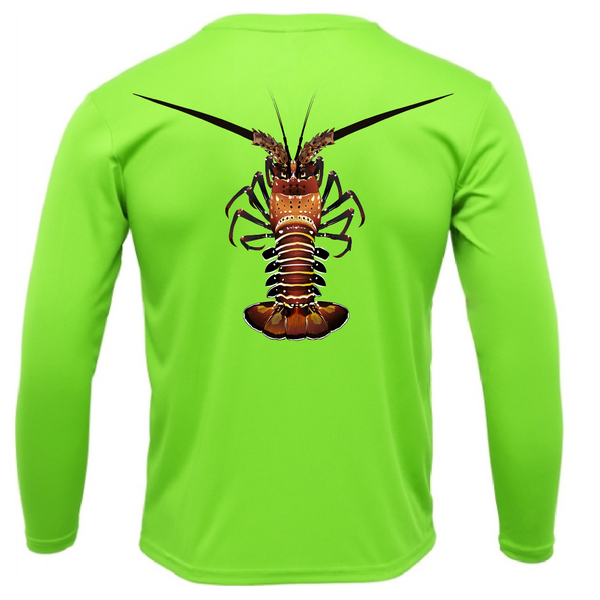 Camisa de manga larga con ajuste seco UPF 50+ de Key West Realistic Lobster