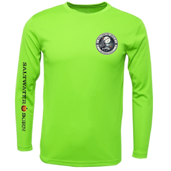 Saltwater Souls Men's Long Sleeve UPF 50+ Dry-Fit Shirt