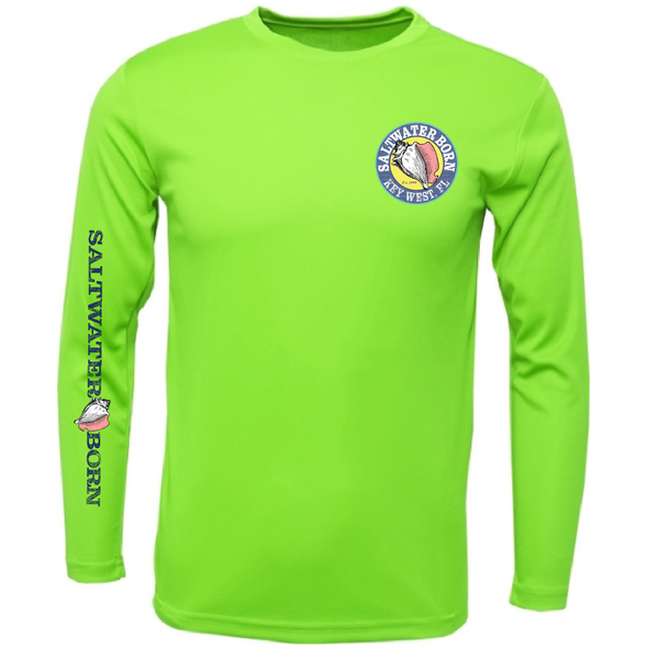 Camisa de manga larga con ajuste seco UPF 50+ de Key West Realistic Lobster