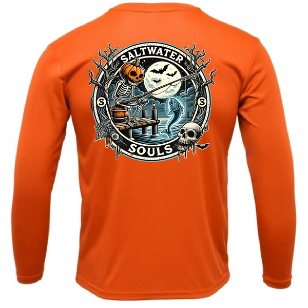 Saltwater Souls Men's Long Sleeve UPF 50+ Dry-Fit Shirt