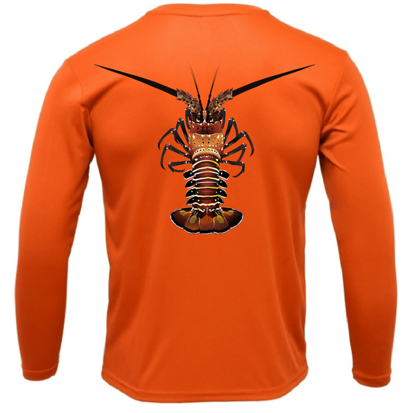 Camisa de manga larga con ajuste seco UPF 50+ de Key West Realistic Lobster
