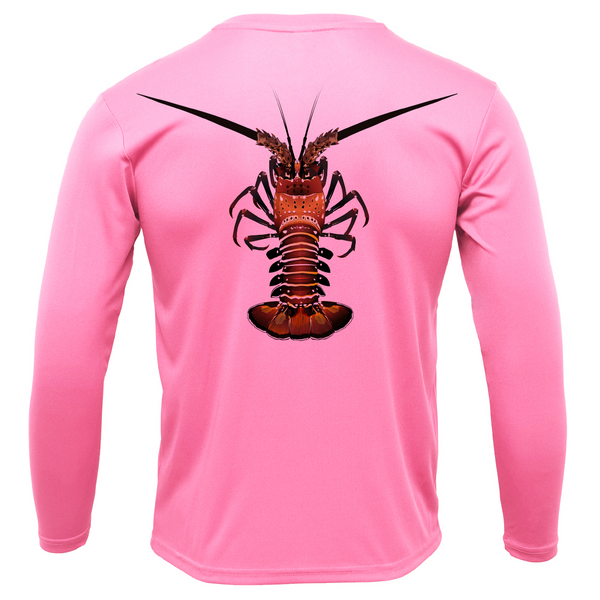 Camisa de manga larga con ajuste seco UPF 50+ de Key West Realistic Lobster
