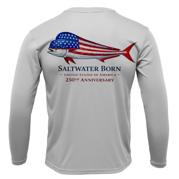 250th Anniversary Action Mahi Men's Long Sleeve UPF 50+ Dry-Fit Shirt