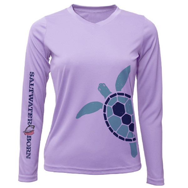 Turtle Wrap Women's Long Sleeve UPF 50+ Dry-Fit Shirt