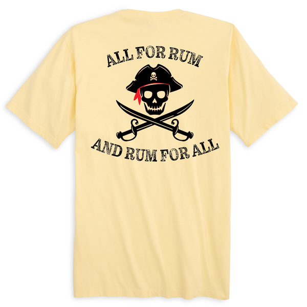 New York Freshwater Born Men's "All For Rum and Rum For All"