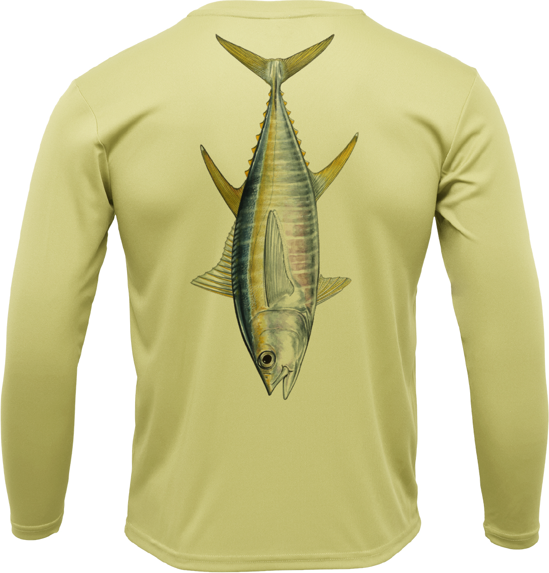 Camisa Catalina Island Tuna de manga larga UPF 50+ Dry-Fit