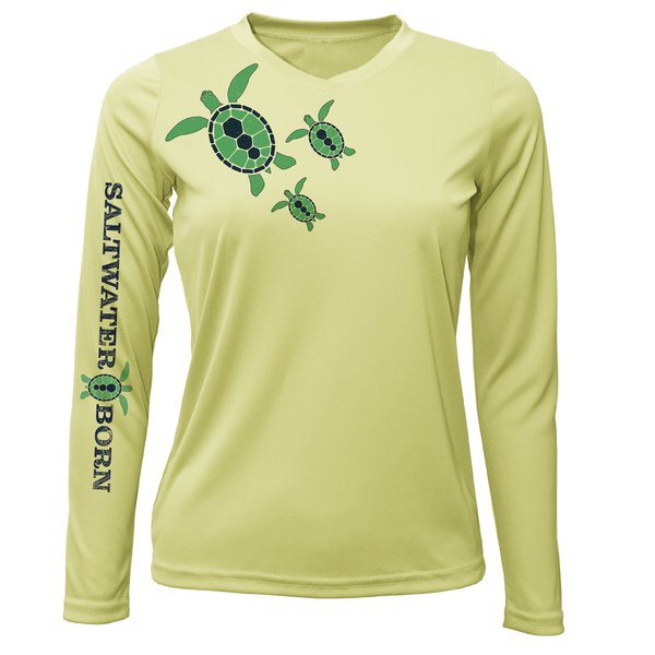 Key West Baby Turtles Camisa de manga larga con protección seca UPF 50+