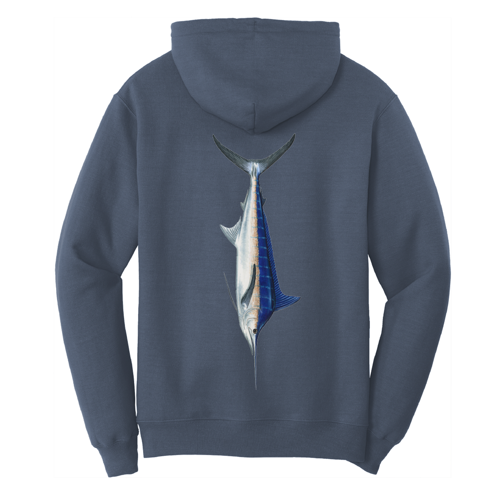 Blue 2025 marlin hoodie