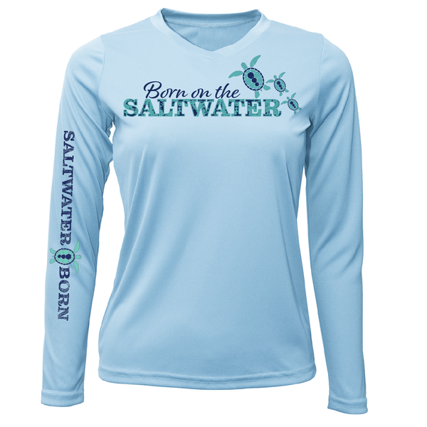 Key West "Born On The Saltwater" Long Sleeve UPF 50+ Dry-Fit Shirt