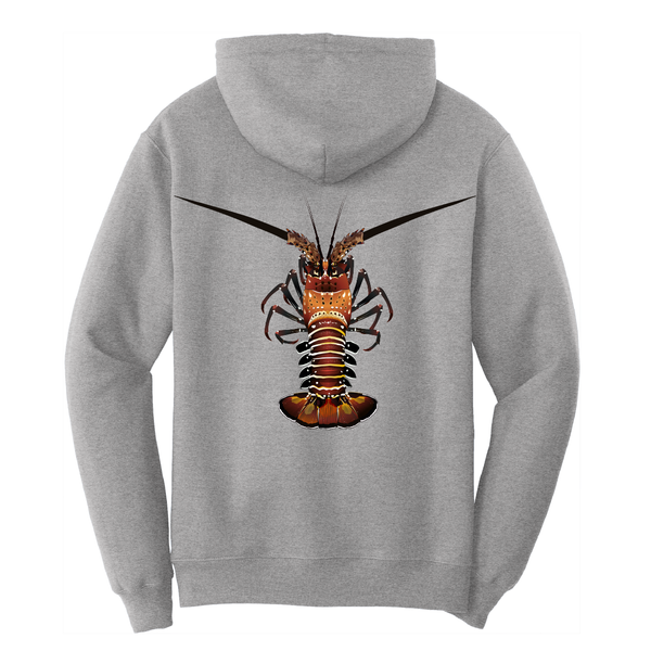 Florida Keys Realistic Lobster Cotton Hoodie