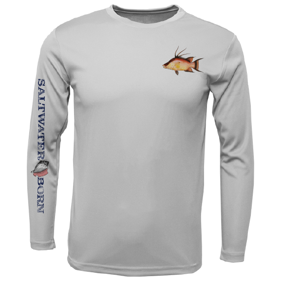Camisa de manga larga Clean Hogfish UPF 50+ Dry-Fit