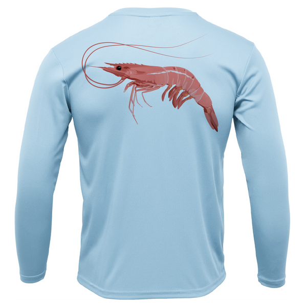 Key West Jumbo Shrimp Long Sleeve UPF 50+ Dry-Fit Shirt