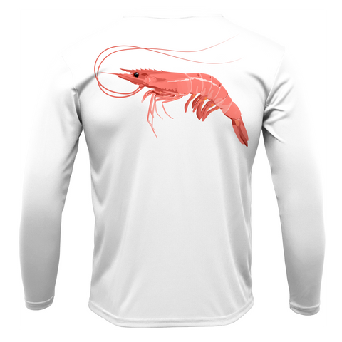 Key West, FL Jumbo Shrimp Long Sleeve UPF 50+ Dry-Fit Shirt
