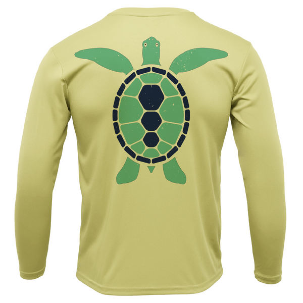 Key West, FL Turtle Long Sleeve UPF 50+ Dry-Fit Shirt