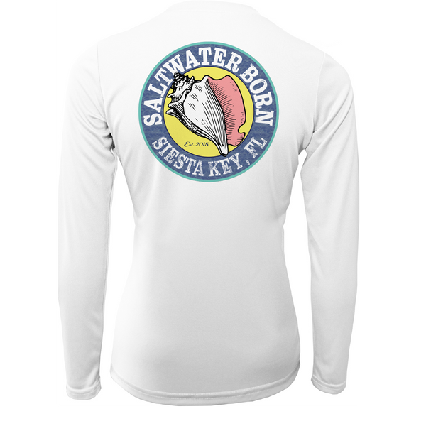 Siesta Key "Saltwater Heals Everything" Long Sleeve UPF 50+ Dry-Fit Shirt